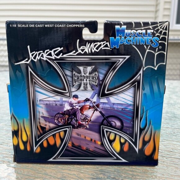 Muscle Machines West Coast Choppers Jesse James Cherry CFL Collectible - Picture 4 of 6